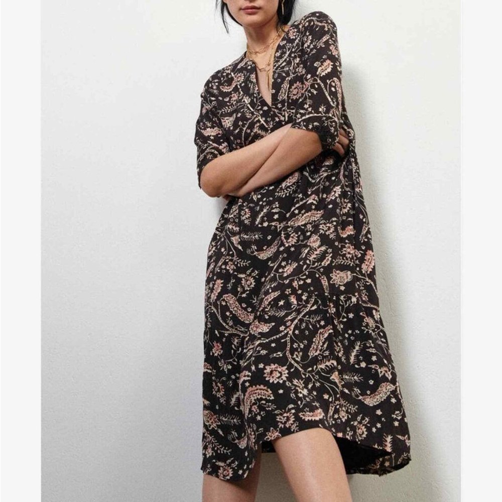 Ba&sh Cherry Print Dress Size 2 (US 6)